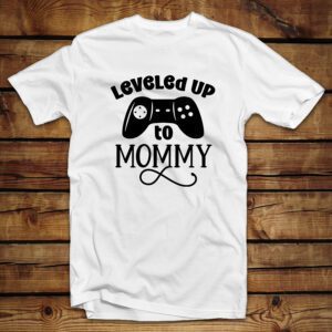 Μπλουζάκι unisex | Leveled up to Mommy
