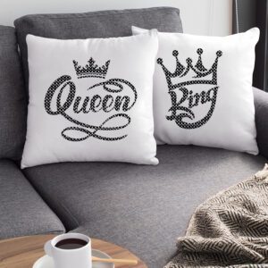 Σετ Μαξιλάρια | King - Queen Dots