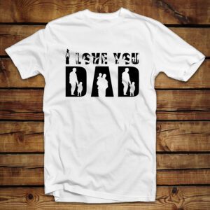 Μπλουζάκι unisex | I Love you Dad