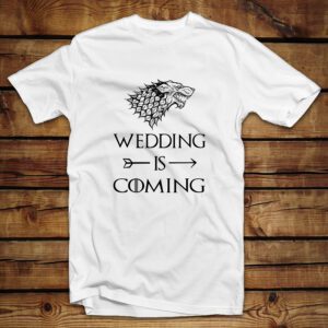 Μπλουζάκι Ανδρικό | Wedding is Coming