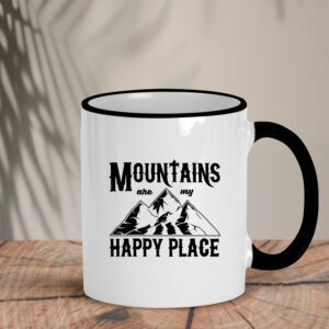Δίχρωμη Κούπα | Mountains are my happy place