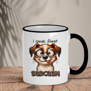 Δίχρωμη Κούπα | I speak fluent sarcasm