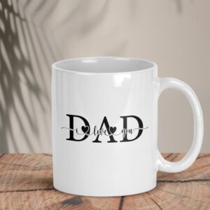 Λευκή κούπα | Dad I Love You