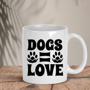Λευκή Κούπα | Dogs = Love