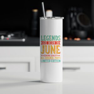 Tumbler θερμός | Legends are born in June