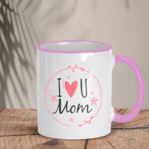 Δίχρωμη Κούπα | I love you Mom