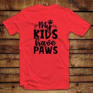 Unisex μπλουζάκι | My kids have paws