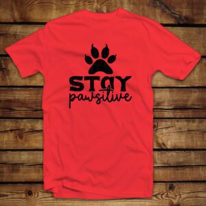 Unisex μπλουζάκι | Stay pawsitive 2