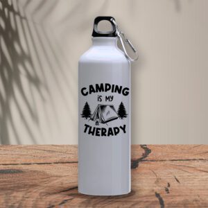 Μεταλλικό μπουκάλι 800 ml | Camping is my Therapy