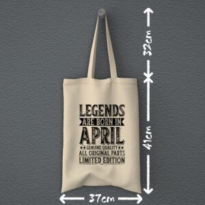 Υφασμάτινη Τσάντα | Legends are born in April