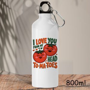 Μεταλλικό μπουκάλι 800 ml | Eat Beans Not Beings
