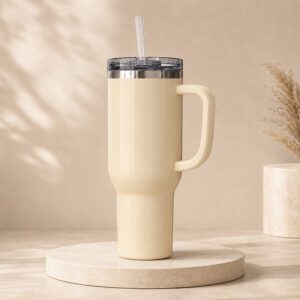 Stanley tumbler θερμός 1200ml | Εκτύπωσε το δικό σου | Μπεζ