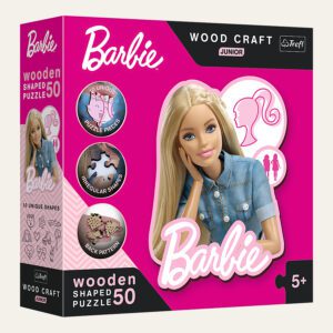 Ξύλινο Παζλ Barbie 50 Κομμάτια
