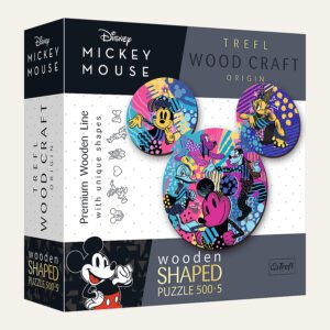 Ξύλινο Παζλ Mickey Mouse 500+5 Κομμάτια