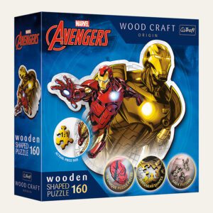 Ξύλινο Παζλ Marvel Iron Man 160 Κομμάτια