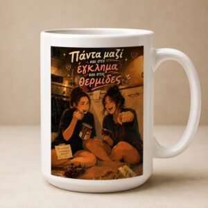 Premium Κούπα Μεγάλη με Δικό σου Σχέδιο | Gift Studio