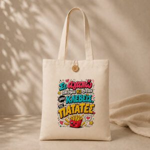 Tote Bag με Δικό σου Σχέδιο | Gift Studio