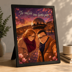 Κάδρο με Προσωποποιημένη Δημιουργία | Gift Studio
