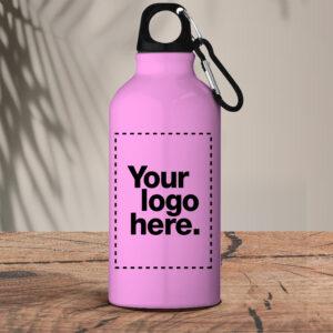 Κούπα Μetal bottle 600ml_Pink_Custom | Teesney