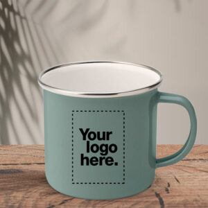 Κούπα Enamel Mug_Petrol_Custom | Teesney