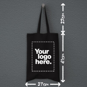 Shopping Bag – Custom Tote Bag_black | Teesney