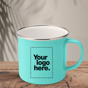 Κούπα Enamel Mug_Mint_Custom | Teesney
