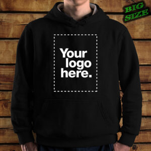 Big Size Unisex Φούτερ Σταχτί | Teesney