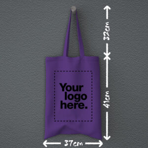 Shopping Bag – Tote Bag_ Dark Purple_Custom | Teesney