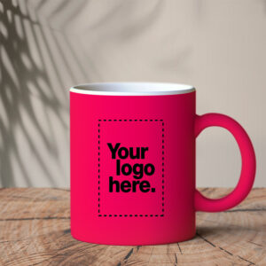 Κούπα Fluo Mug_Pink_Custom | Teesney