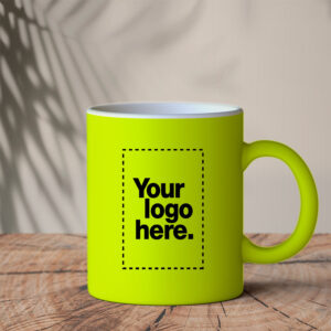 Κούπα Fluo Mug_Yellow_Custom | Teesney