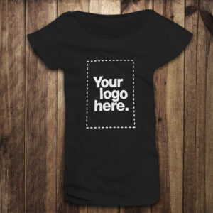 White</br>Women Modern – shirt_Black_Custom | Teesney
