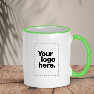 Κούπα Two Color Mug_Green_Custom | Teesney