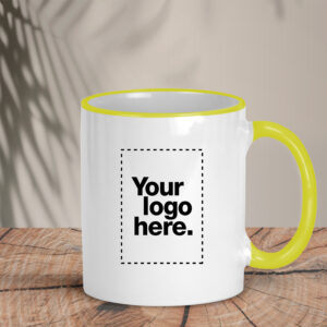 Κούπα Two Color Mug_Yellow_Custom | Teesney