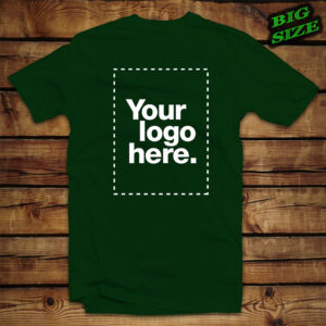 T-shirt shirt_Bottle green_Custom – shirt_Bottle green_Custom | Teesney