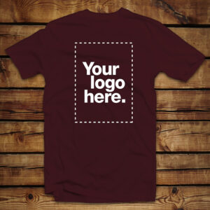 T-shirt shirt_Burgundy_Custom | Teesney