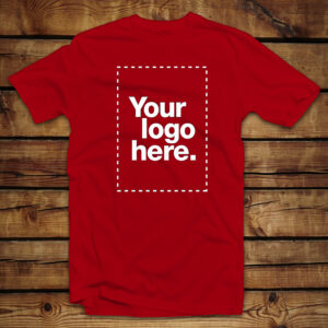 T-shirt shirt_Tango red_Custom | Teesney