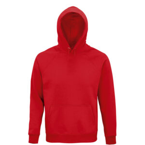 Unisex Φούτερ Σταχτί – Stellar Hoodie_Red_Custom | Teesney
