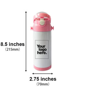 Κούπα Kids bottle_Pink_Custom | Teesney
