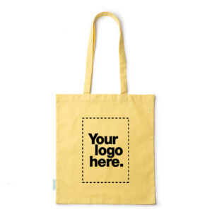 Υφασμάτινες τσάντες Eco | Μαύρο – Totebag_Yellow_Custom | Teesney