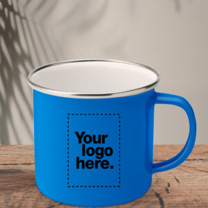 Κούπα Enamel Mug_Blue_Custom | Teesney