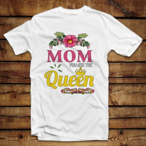 Μπλουζάκι unisex | Mom you are the Queen