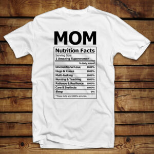 Μπλουζάκι unisex | Mom Nutrition Facts