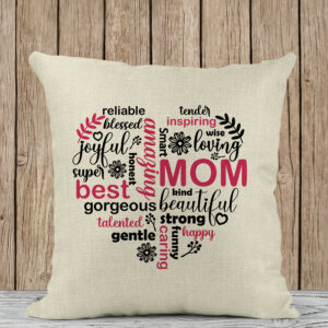 Μαξιλάρι Λινό | Mom Words