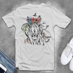 Unisex T-shirt | Flower Horse