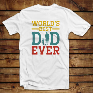 Μπλουζάκι unisex | World's best dad ever