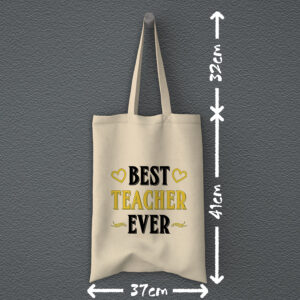 Οικολογική Υφασμάτινη Τσάντα | Best Teacher Ever 2