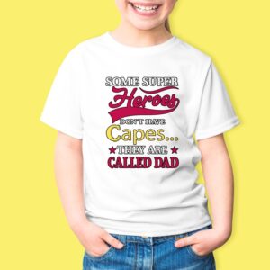 Παιδικό Μπλουζάκι | Dad the Hero without cape