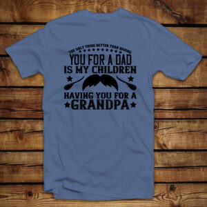 Μπλουζάκι unisex | Dad and my children's Grandpa