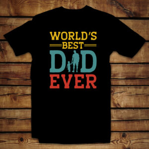 Μπλουζάκι unisex | World's best dad ever