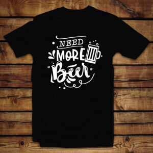 Μπλουζάκι unisex | Need more Beer